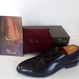 Allen Edmonds Classic Black Leather Oxfords